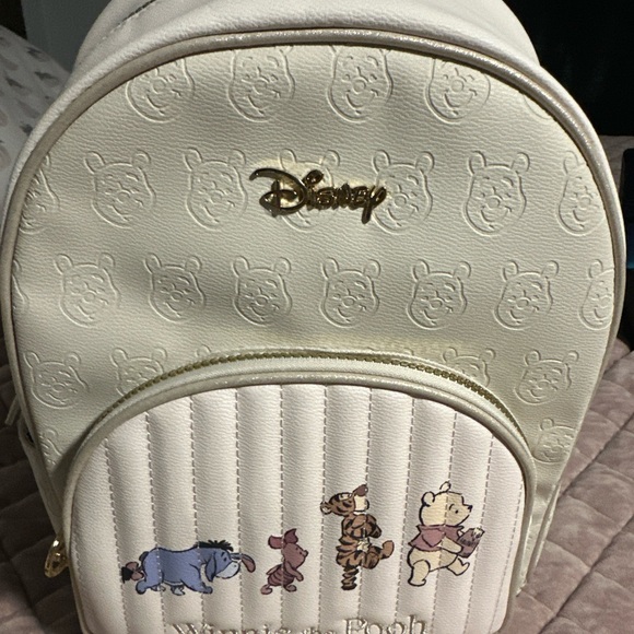 Disney Winnie the Pooh White Backpack - Picture 1 of 3